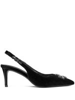 Tory Burch escarpins Eleanor 65 mm à bride arrière - Noir