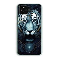 Darkness Tiger: Google Pixel 5a 5G Transparant Hoesje Darkness Tiger: Google Pixel 5a 5G Transparant Hoesje