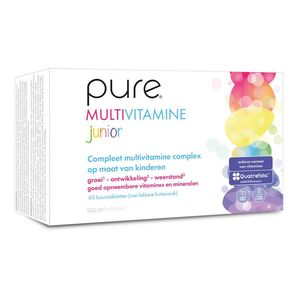 Pure Multivitamine Junior 60 Kauwtabletten