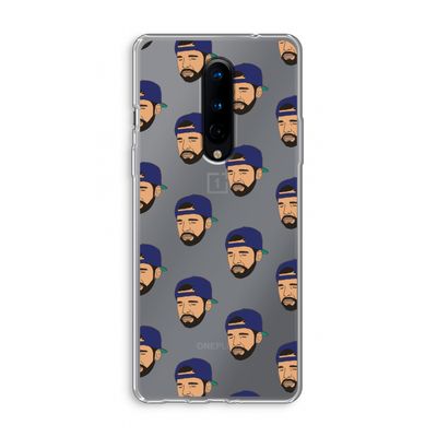 Drake Away: OnePlus 8 Transparant Hoesje