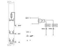 750-610  - Fieldbus power supply/segment module 750-610 - thumbnail