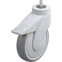 Blickle LWGE-TPA 126KF-FI-ELS-GS10 Zwenkwiel met rem Wieldiameter: 125 mm Draagvermogen (max.): 80 kg 1 stuk(s)