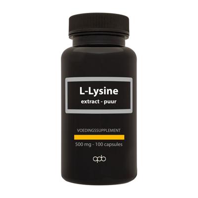 Apb Holland L-Lysine 400mg puur