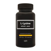Apb Holland L-Lysine 400mg puur