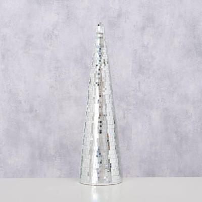 Boltze Home Kerstboom disco spiegelglas h39cm