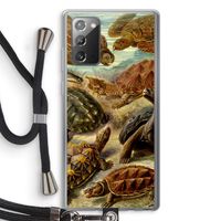 Haeckel Chelonia: Samsung Galaxy Note 20 / Note 20 5G Transparant Hoesje met koord