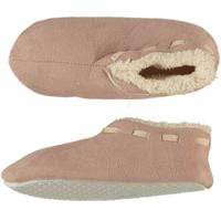Apollo Spaanse pantoffels/sloffen - jongens/meisjes - Beige - Huissloffen - met anti slip zool