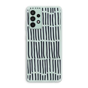 Moroccan stripes: Samsung Galaxy A52s 5G Transparant Hoesje