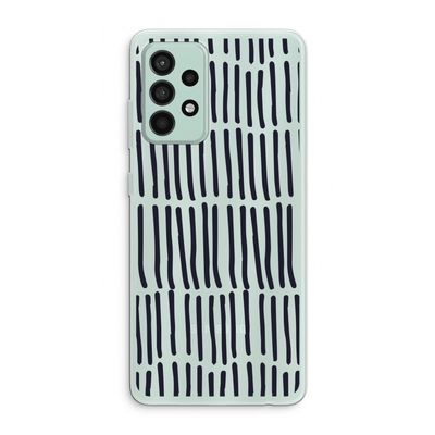 Moroccan stripes: Samsung Galaxy A52s 5G Transparant Hoesje