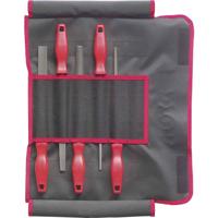 Dick 13082020 Assortiment werkplaatsvijlen Hieb 2, 5-delig, diverse vormen Lengte 200 mm 1 set(s)