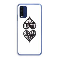 Big butt bigger heart: Xiaomi Redmi 9T Transparant Hoesje
