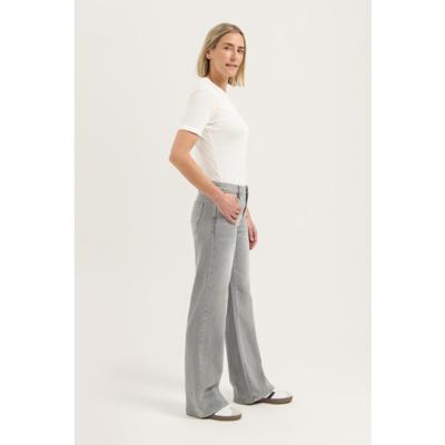 Florez - Grijs | Dames | Jeans | Grijs | 34 | regular | Kamst mode