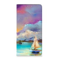 Bookcase Samsung Galaxy A14 4G Boat