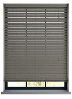 Sunwood PVC jaloezie met koord - donkergrijs