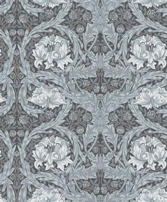Dutch Wallcoverings Hidden Tr2 -African Marigold Blue - Blauw