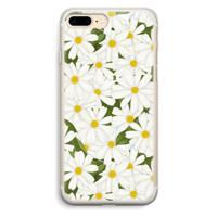 Summer Daisies: iPhone 7 Plus Transparant Hoesje - thumbnail