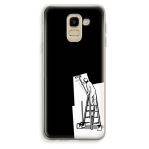 Musketon Painter: Samsung Galaxy J6 (2018) Transparant Hoesje