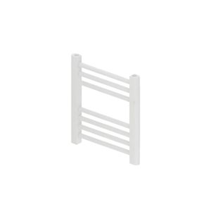 Designradiator Boss & Wessing Vertico Multirail 36x40 cm Wit Zij-Onderaansluiting Boss & Wessing