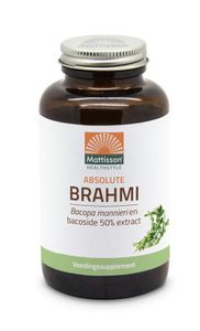 Mattisson Brahmi bacopa monnieri bacoside 50% extract (120 tab)