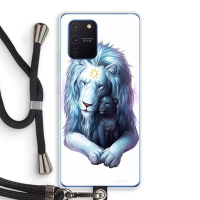 Child Of Light: Samsung Galaxy Note 10 Lite Transparant Hoesje met koord