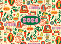 Kitch Kitchen Family Planner 2026