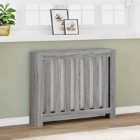VidaXL Radiatorombouw 104x20x82 cm bewerkt hout grijs sonoma eiken