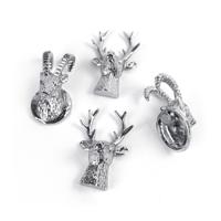 Trendform Magneten Alpine - set van 4 - zilver
