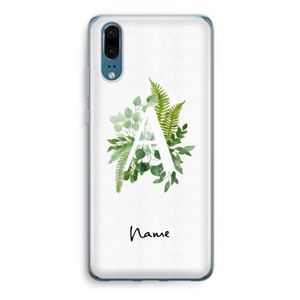 Green Brush: Huawei P20 Transparant Hoesje