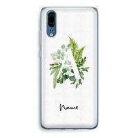 Green Brush: Huawei P20 Transparant Hoesje