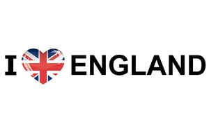 Vakantie sticker I Love England