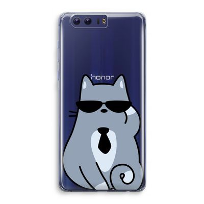 Cool cat: Honor 9 Transparant Hoesje