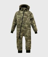 Waterproof Softshell Overall Comfy Camouflage Jumpsuit - thumbnail
