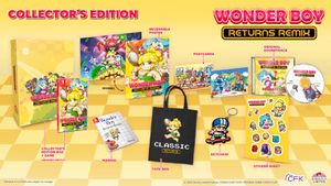 Wonder Boy Returns Remix Collector's Edition