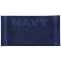 Zavelo Navy Strandlaken Donkerblauw (100x200 cm) - thumbnail