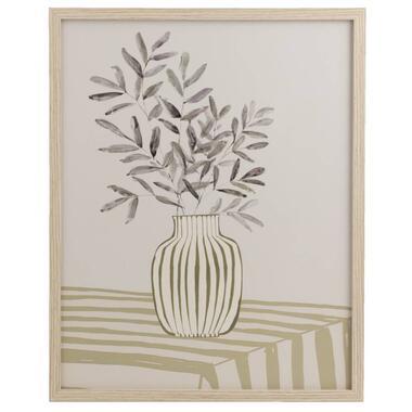 Poster Olive - MDF/glas - 40x50 cm - Leen Bakker