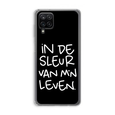 De Sleur: Samsung Galaxy A12 Transparant Hoesje