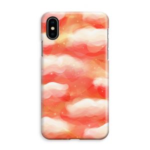 Lichte Wolken: iPhone XS Max Volledig Geprint Hoesje