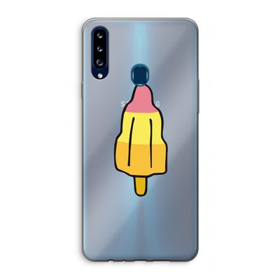 Raketijsje: Samsung Galaxy A20s Transparant Hoesje