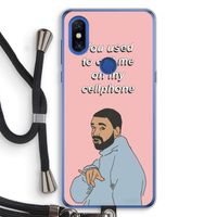Hotline bling: Xiaomi Mi Mix 3 Transparant Hoesje met koord Hotline bling: Xiaomi Mi Mix 3 Transparant Hoesje met koord