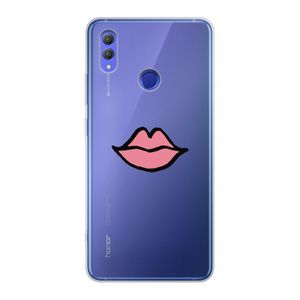 Kusje: Honor Note 10 Transparant Hoesje