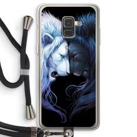 Brotherhood: Samsung Galaxy A8 (2018) Transparant Hoesje met koord