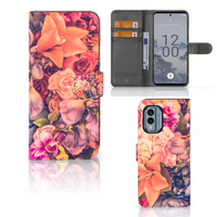 Nokia X30 Hoesje Bosje Bloemen - thumbnail