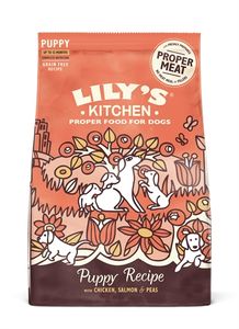 Lily's Kitchen Chicken & Salmon Dry Food for Puppies 2,5 kg Volwassen Kip, Lever, Zalm