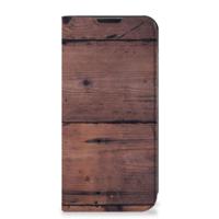 Samsung Galaxy Xcover 6 Pro Book | Wallet Case | Old Wood
