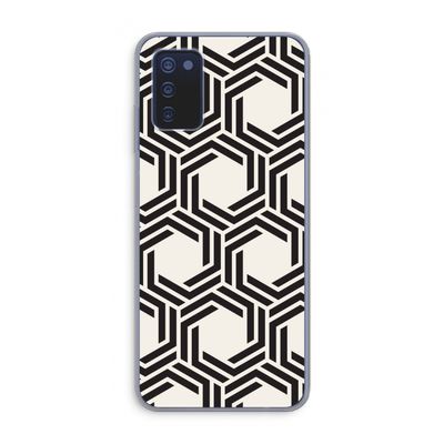 Geometrisch patroon: Samsung Galaxy A03s Transparant Hoesje
