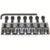 Graph Tech PG 0080 C7 String Saver Floyd Rose Style Saddles 7-String Saddles voor Floyd Rose-brug, chroom (7 stuks)