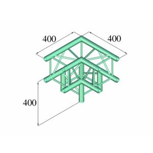 Alutruss DQ4-PAL30 Hoek