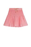 NoNo Zomer rok meisjes Roze - smocked tailleband - Nami