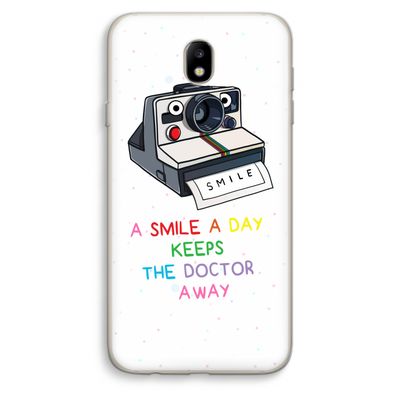 Smile: Samsung Galaxy J7 (2017) Transparant Hoesje