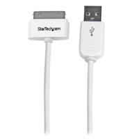 StarTech Apple 30-pin naar USB 1m wit StarTech Apple 30-pin naar USB 1m wit